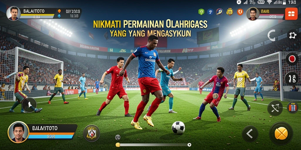 Tampilan screenshot BALAITOTO yang menampilkan aksi seru dalam permainan olahraga.