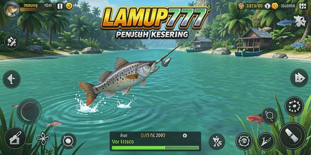 Gameplay penuh aksi dalam LAMPU777 dengan berbagai jenis ikan.