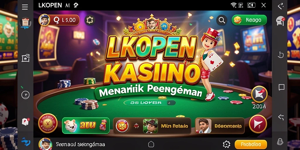 Tampilan gameplay LKOPEN yang mendebarkan dan menantang.