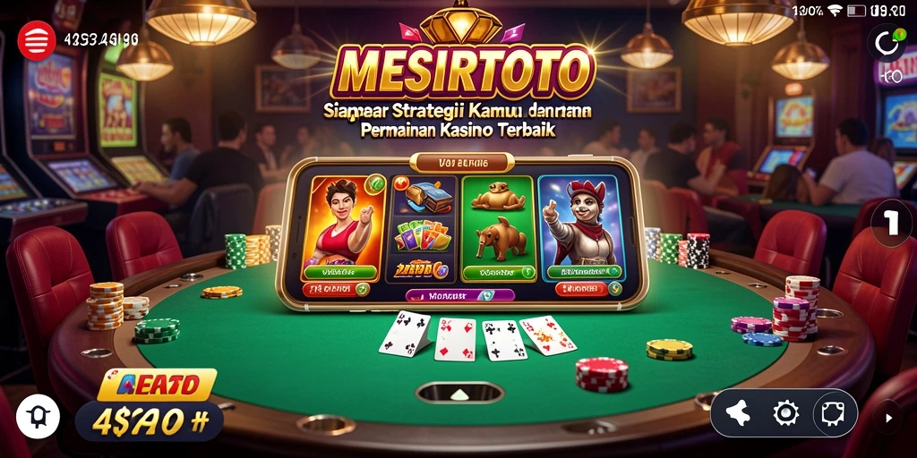 Gameplay menarik dari MESIRTOTO yang membawa nuansa Kasino ke perangkat Anda.