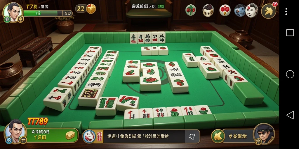 Tampilan gameplay Mahjong yang menarik dalam TT789.